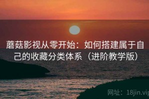 蘑菇影视从零开始：如何搭建属于自己的收藏分类体系（进阶教学版）
