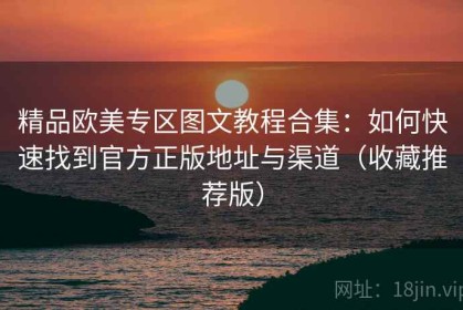 精品欧美专区图文教程合集：如何快速找到官方正版地址与渠道（收藏推荐版）