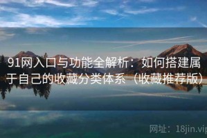 91网入口与功能全解析：如何搭建属于自己的收藏分类体系（收藏推荐版）