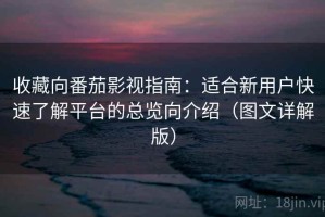 收藏向番茄影视指南：适合新用户快速了解平台的总览向介绍（图文详解版）