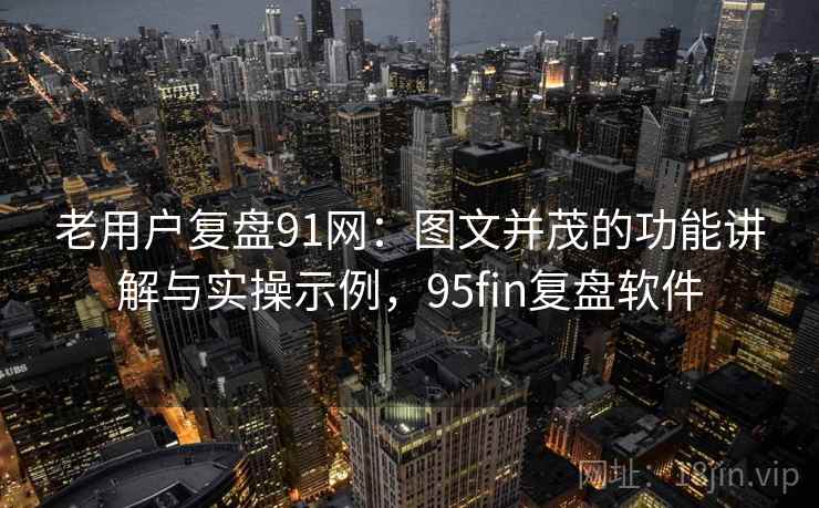 老用户复盘91网：图文并茂的功能讲解与实操示例，95fin复盘软件