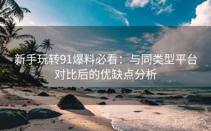 新手玩转91爆料必看:与同类型平台对比后的优缺点分析 新手玩转91爆料必看:与同类型平台对比后的优缺点分析