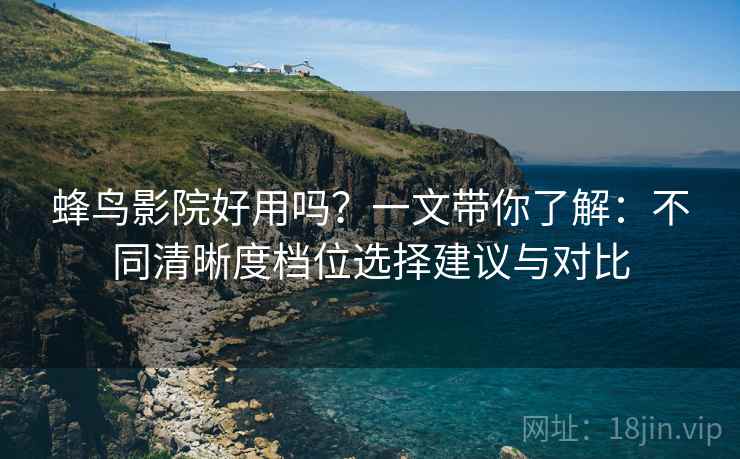 蜂鸟影院好用吗?一文带你了解:不同清晰度档位选择建议与对比 蜂鸟影院好用吗?一文带你了解:不同清晰度档位选择建议与对比