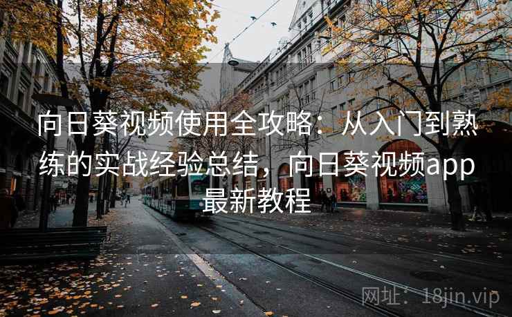 向日葵视频使用全攻略：从入门到熟练的实战经验总结，向日葵视频app最新教程